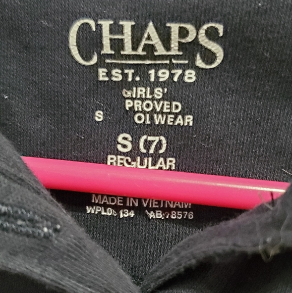 Chaps Navy Polo Dress Size 7 - Picture 2 of 3